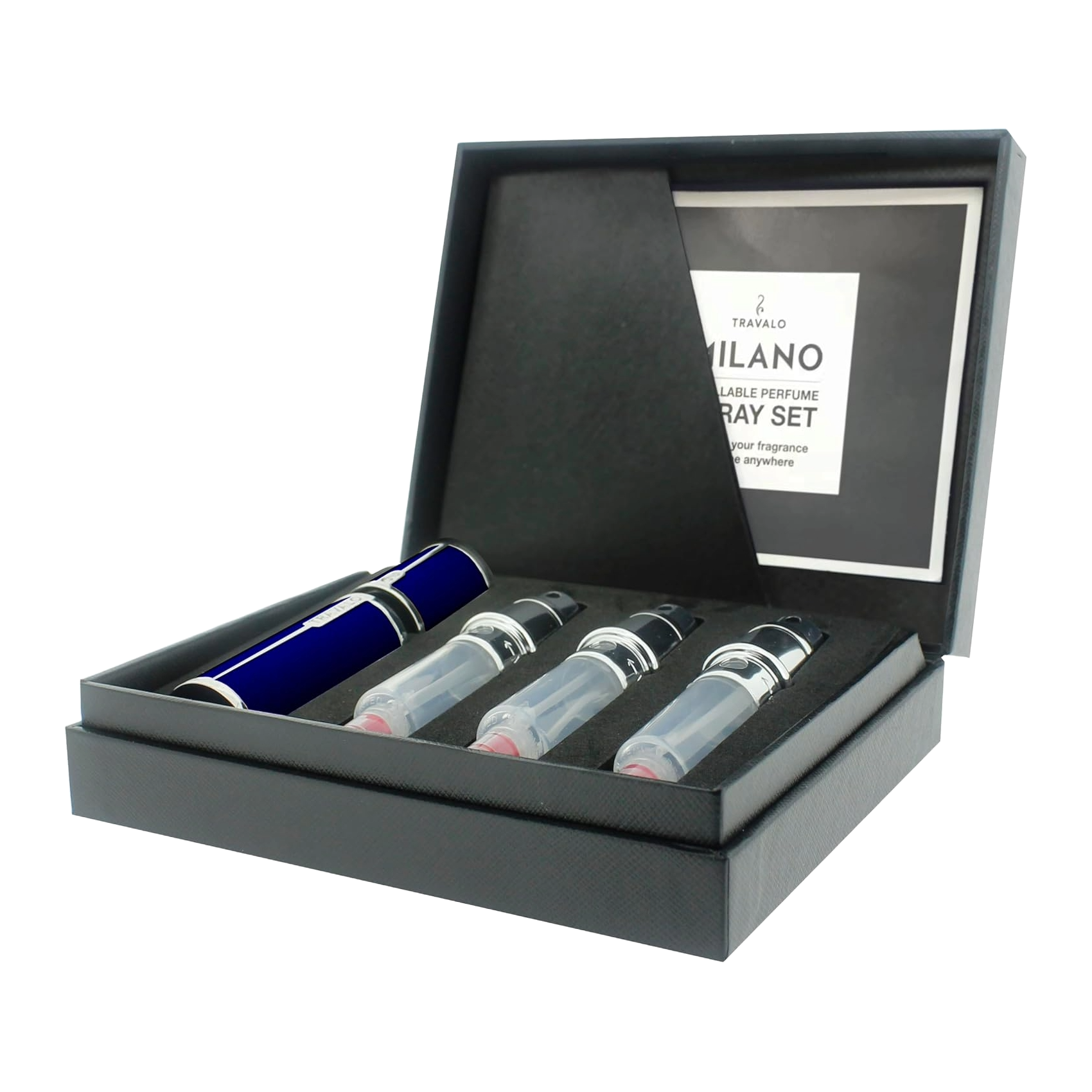 05 Travalo アトマイザー Milano SET blue MILANO SET Blue – Travalo
