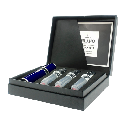 Travalo Milano 5ml Atomiser Blue - Set of 3