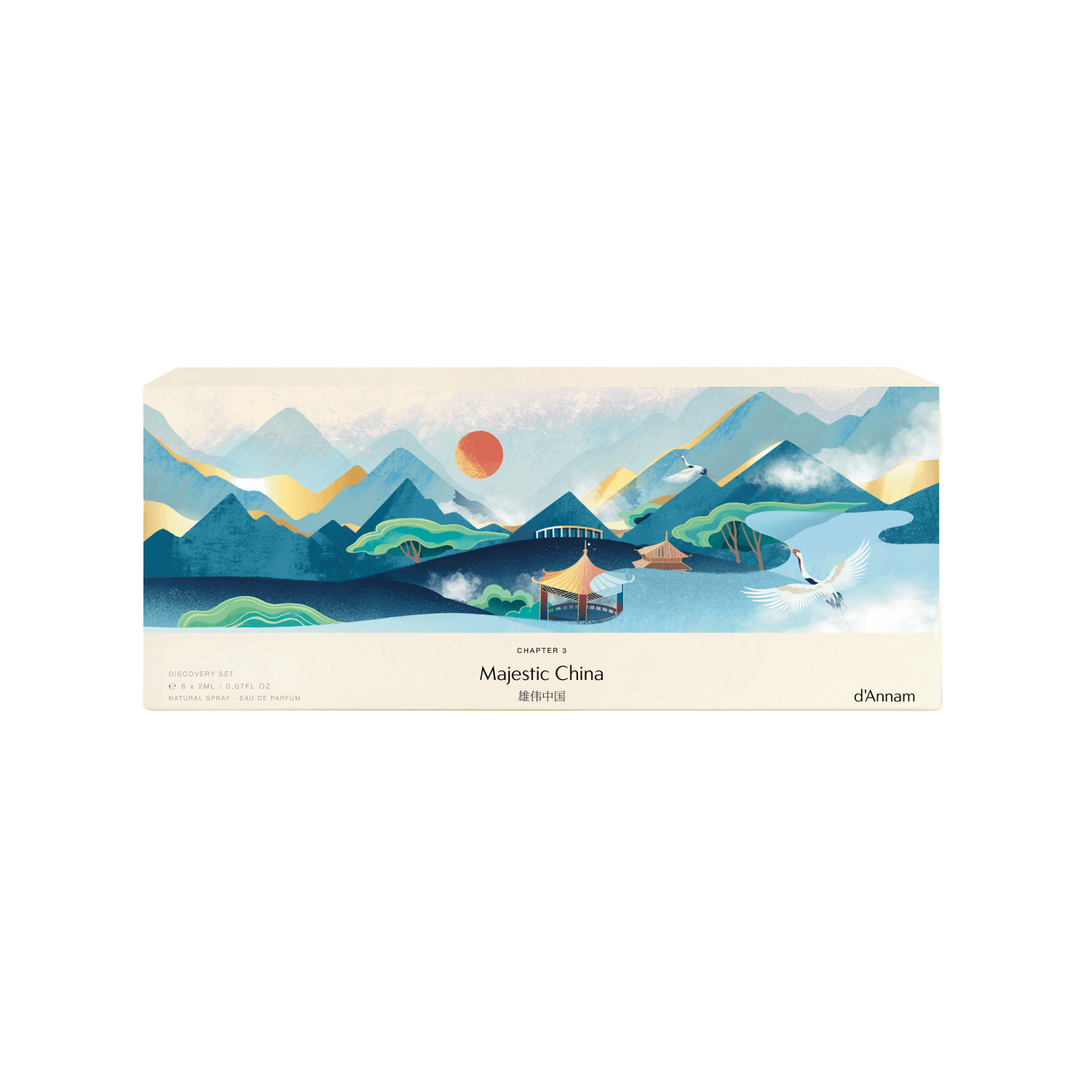 d'Annam Majestic China Discovery Set 6 x 2ml