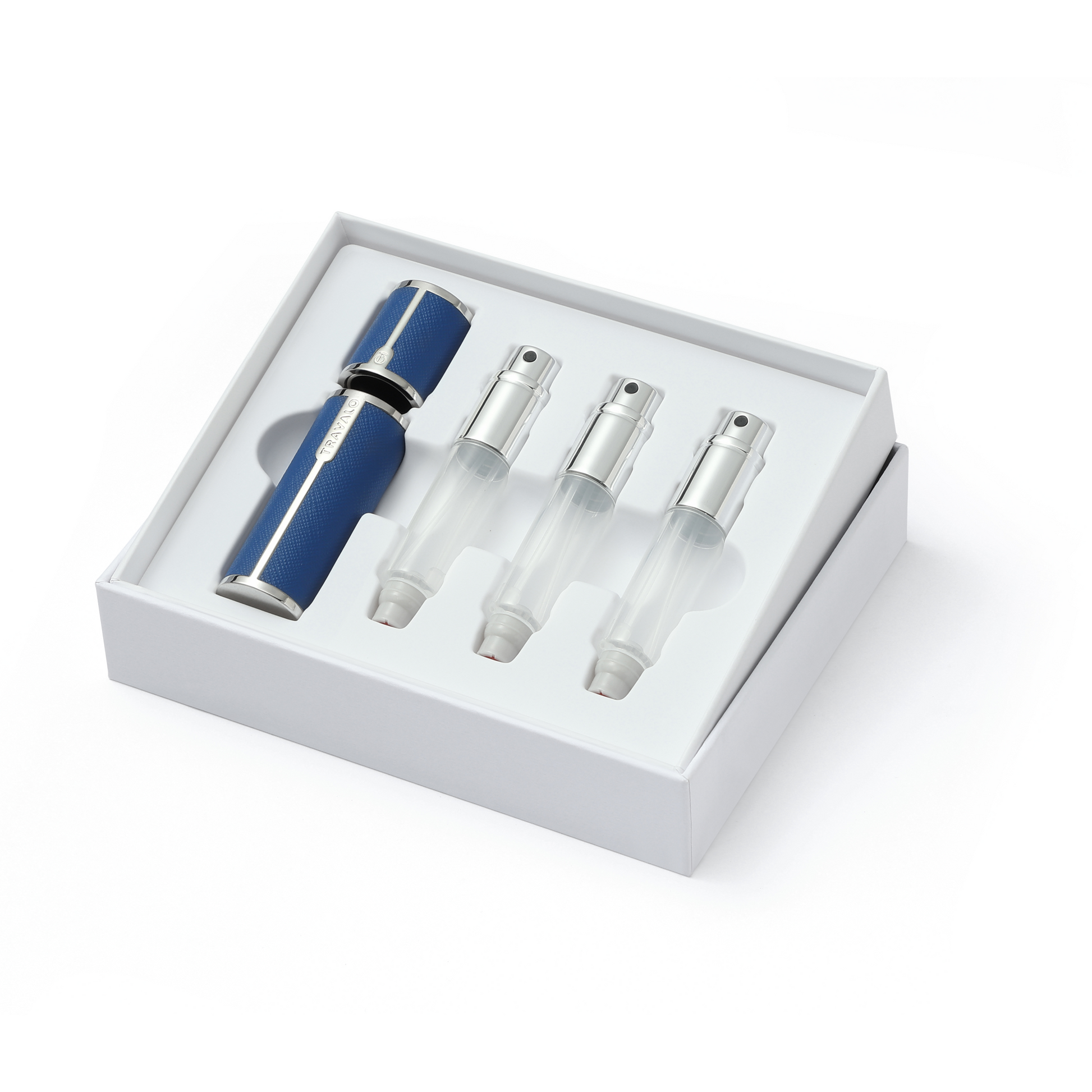 106 TRAVALO アトマイザー MILANO SET light blue Travalo Milano 5ml Atomiser Blue - Set of 3 – Niche Scents