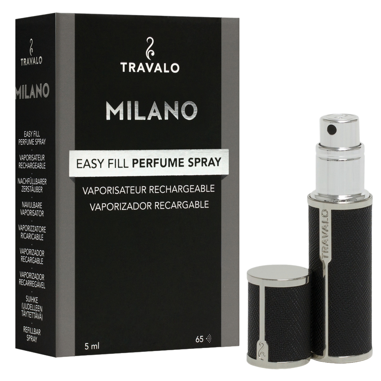 Travalo - Milano Black 5ml Atomiser