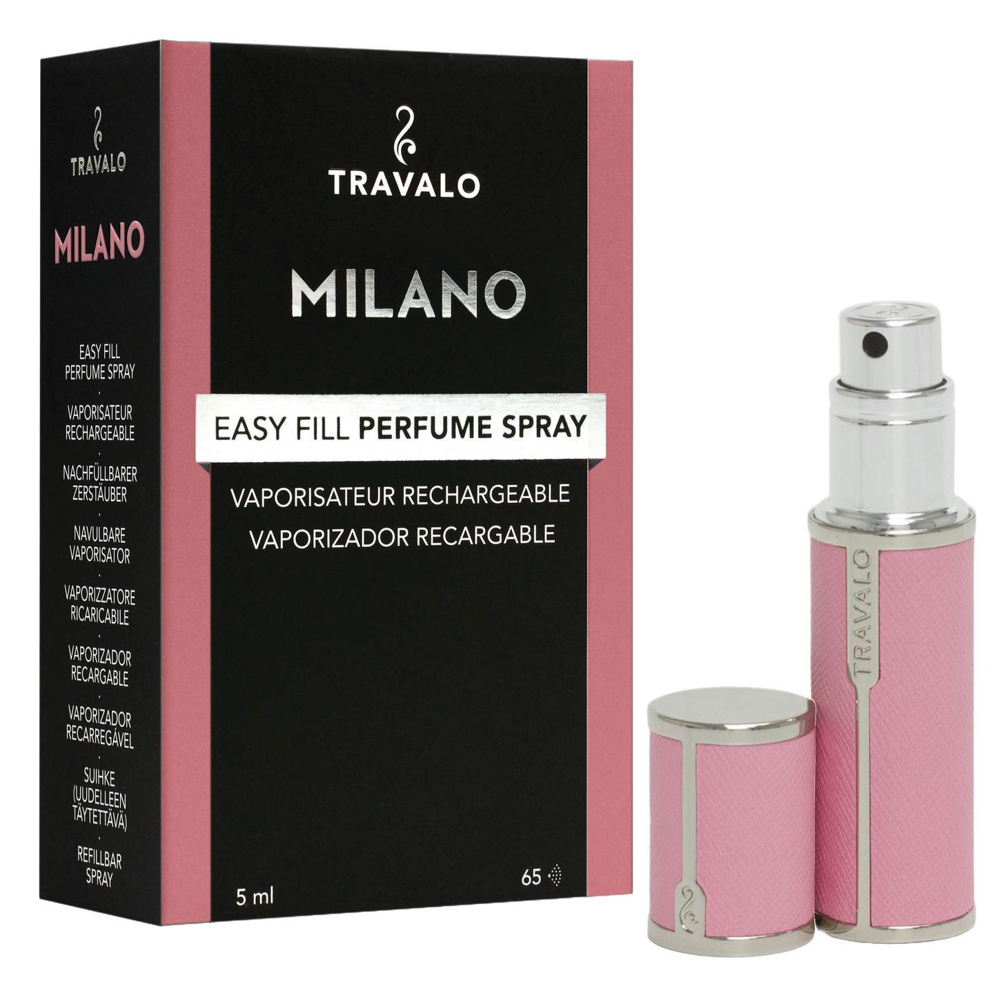 Travalo - Milano Pink 5ml Atomiser