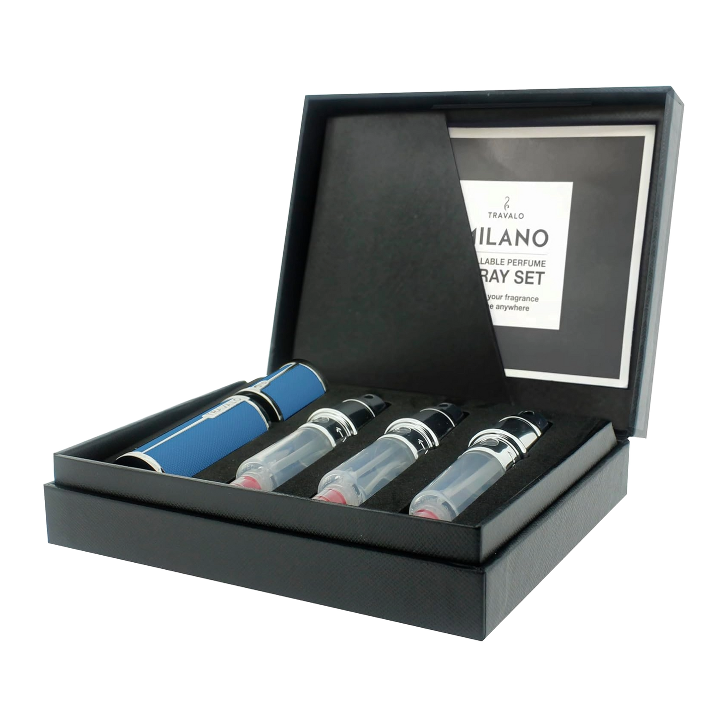 Travalo Milano 5ml Atomiser Light Blue - Set of 3