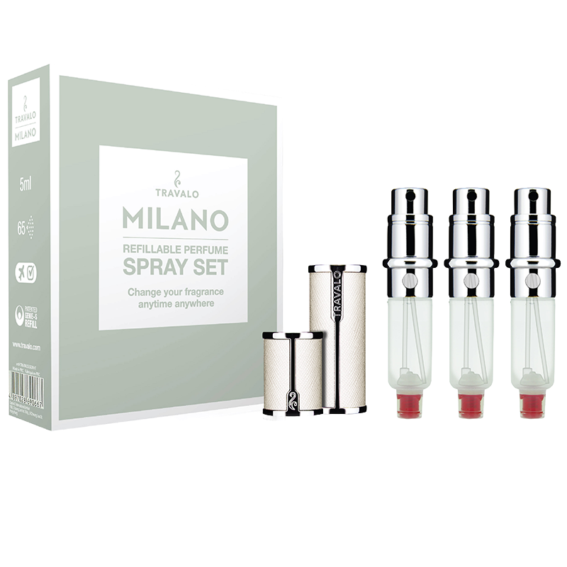 Travalo - Milano 5ml Atomiser White - Set of 3