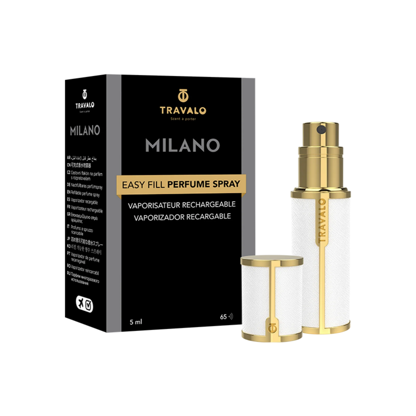 Travalo - Milano White 5ml Atomiser