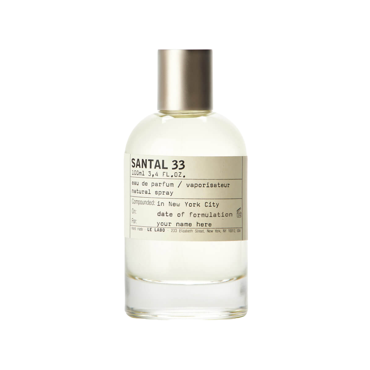 Le Labo Santal 33 Samples Decants